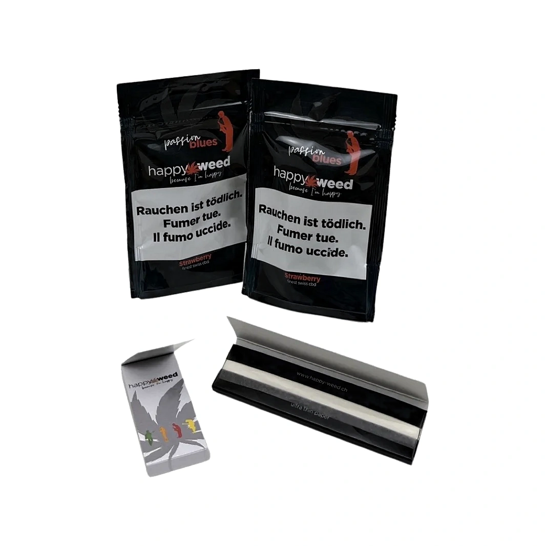 HappyWeed Passion Blues Strawberry Duo Pack CBD