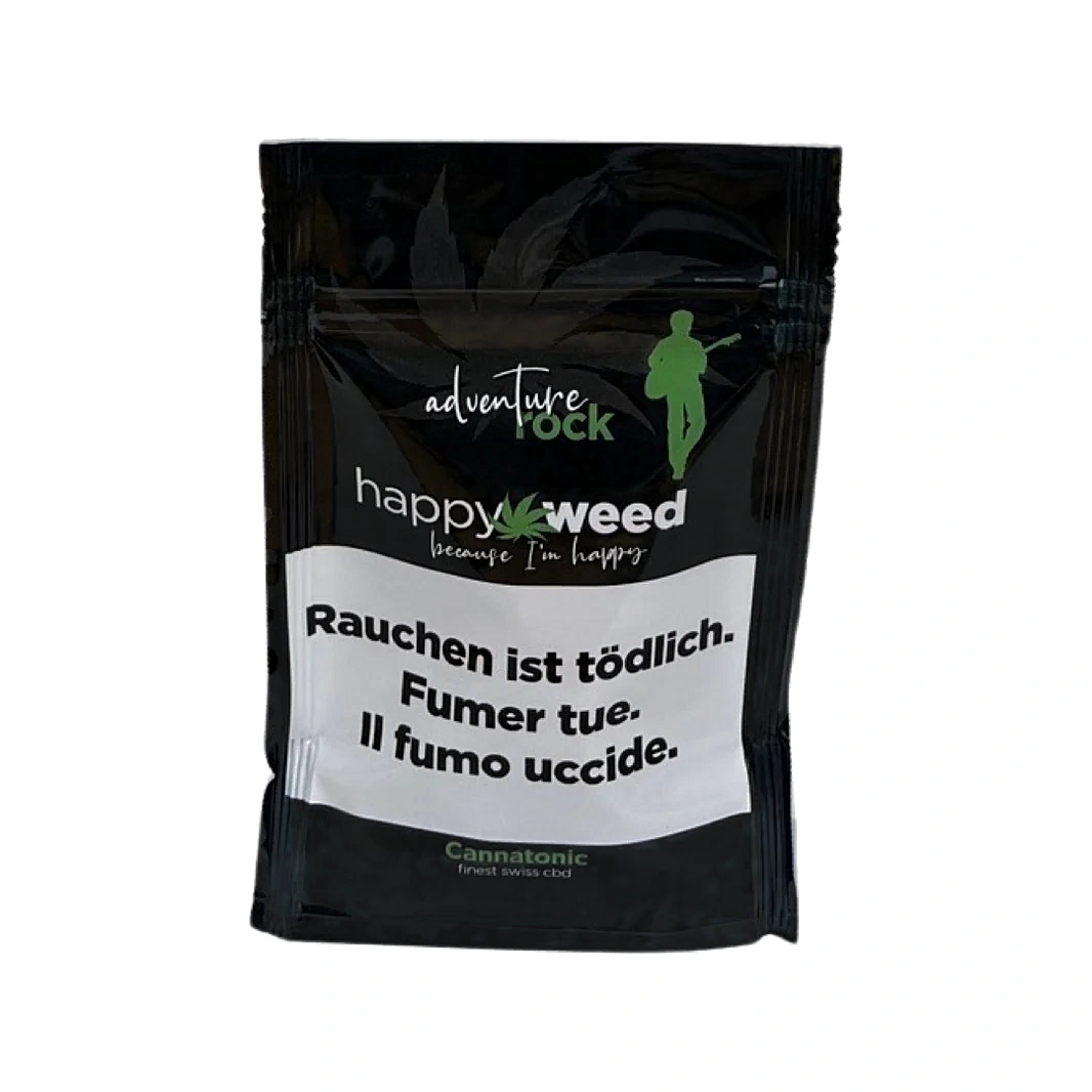 HappyWeed Adventure Rock Cannatonic Starter Pack 1.5 g CBD