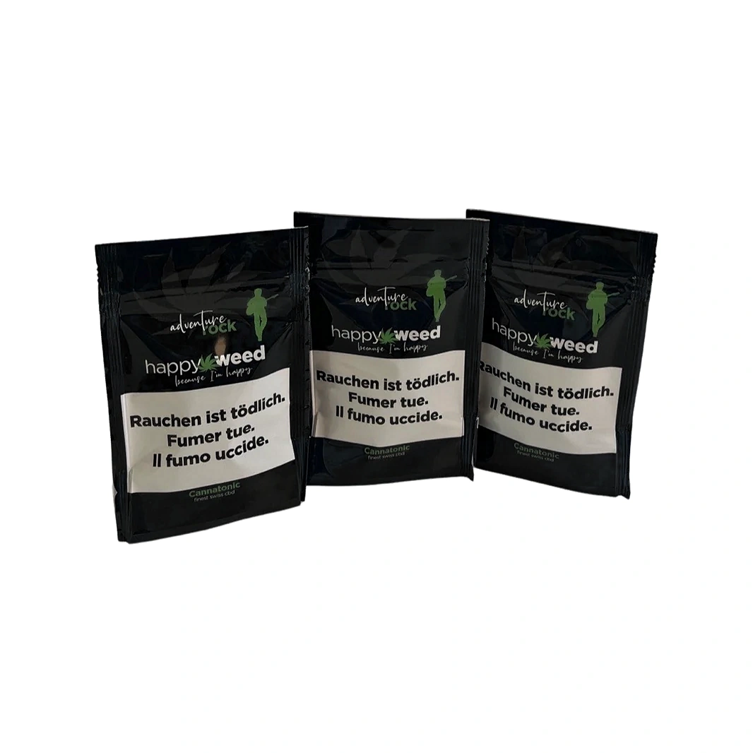 HappyWeed Adventure Rock Cannatonic Triple Pack CBD