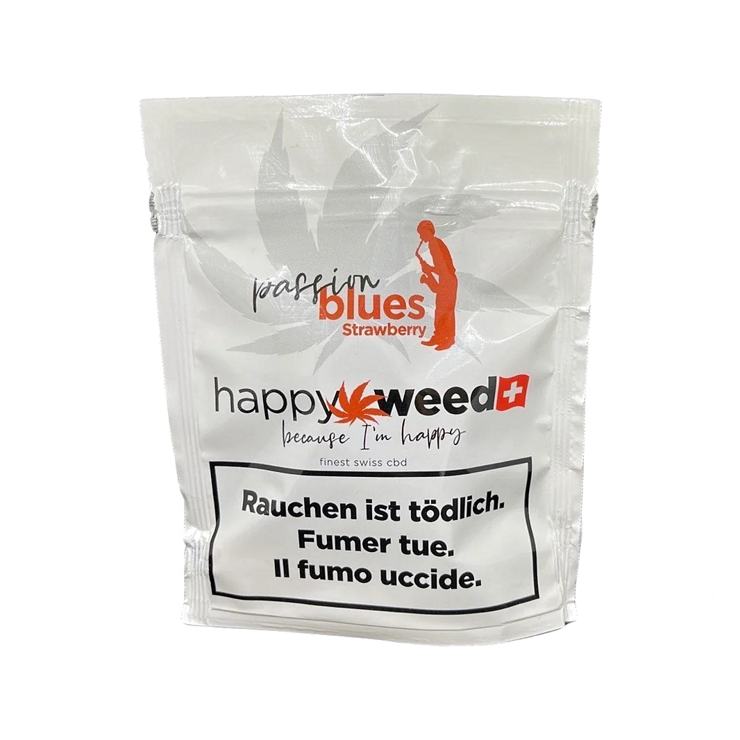 HappyWeed Passion Blues Strawberry Swiss Edition CBD